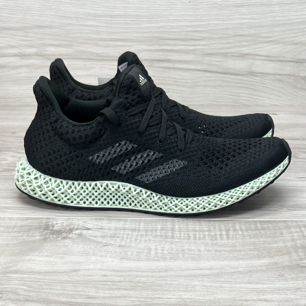 Adidas Futurecraft 4D "Core Black" 2021 Running Shoes FZ2560 Men's Size 7.5